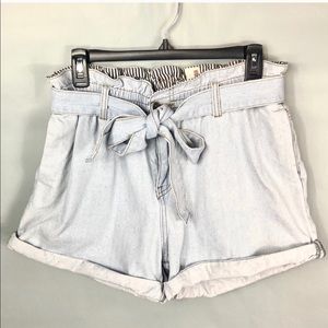 Wishlist Paperbag Jean Shorts